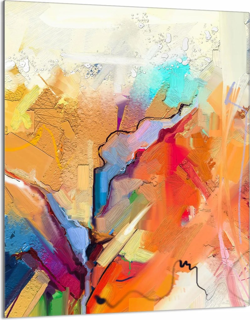 Üveg Vágódeszka 40x52 Színes Konyhai