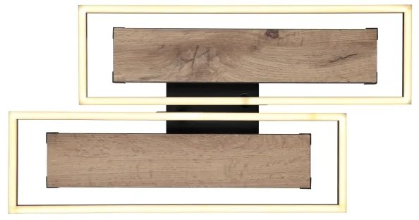 Globo 67299D1 - COLLI LED mennyezeti lámpa LED/48W/230V barna/fekete