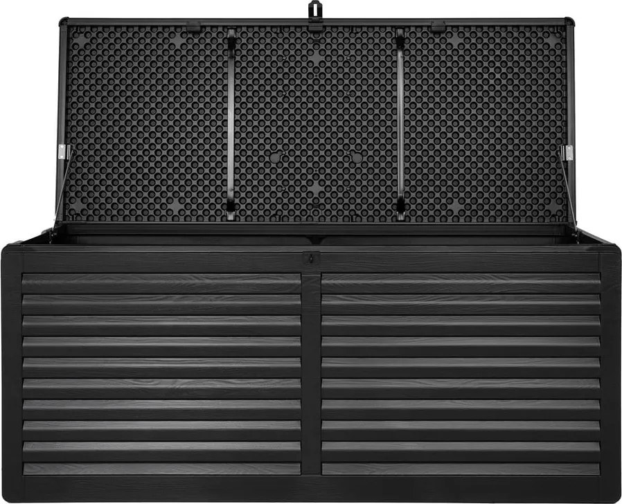 Fekete kerti tárolódoboz Dubrovnik – House Nordic