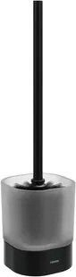 Ravak Chrome II wc kefe, fekete X07P1385