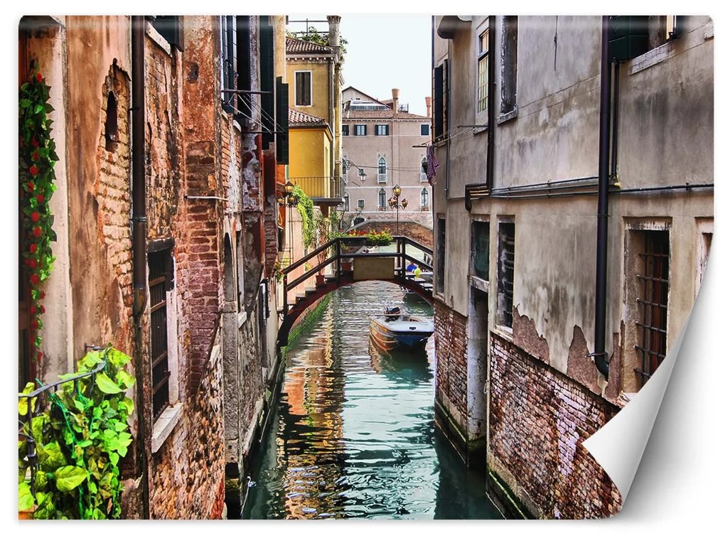 Gario Fotótapéta Velence, híd és gondola Anyag: Vlies, Méret: 250 x 175 cm
