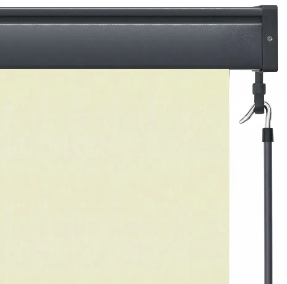 krémszínű kültéri roló 60 x 250 cm
