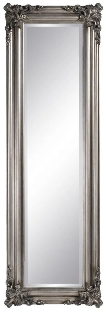 Nagy fali tükör 147 cm Ezüst szinü dekoratív kerettel