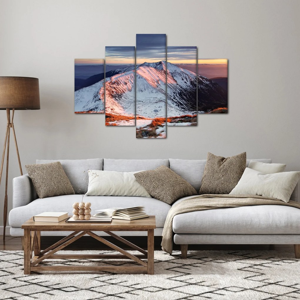 Kép - Téli hegyi panoráma II. (150x105 cm)