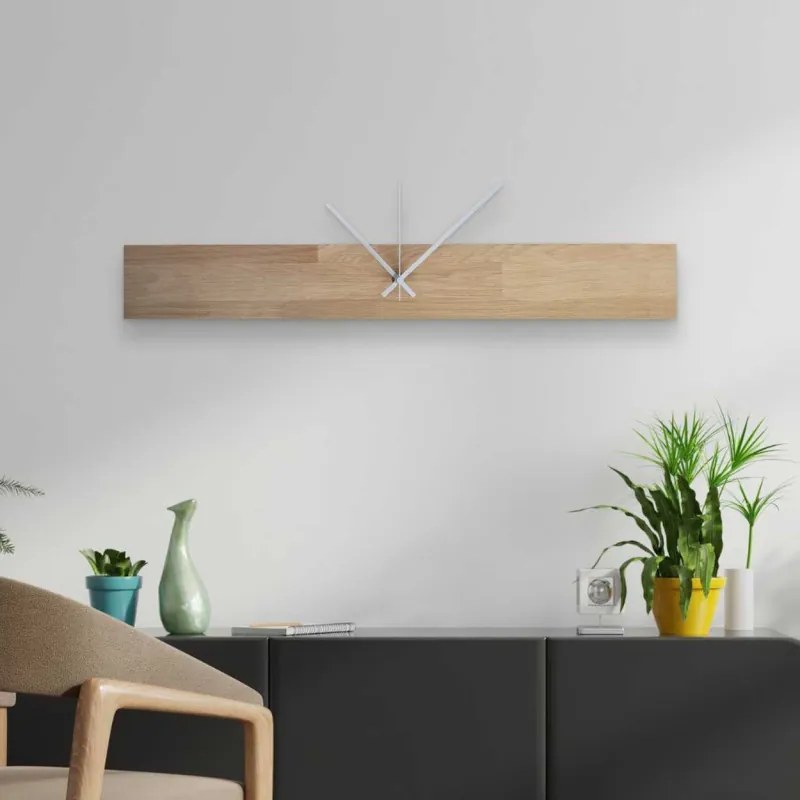 Tölgyfaóra skandináv stílusban, modern minimalista dizájnnal | QOGOP