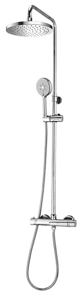 OMNIRES OMNIRES SYSY10/N/6CR - Zuhany készlet termosztatikus csappal Y fényezett króm ON0015