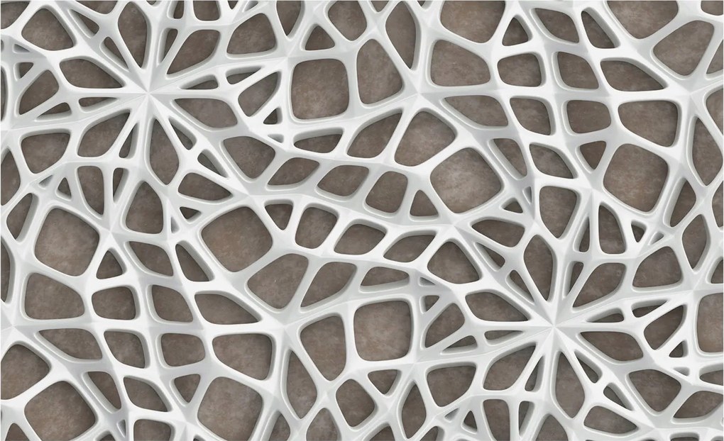 Dekoratív Fali Fotótapéta Falra Geometrikus háló 416x254 Ragasztó