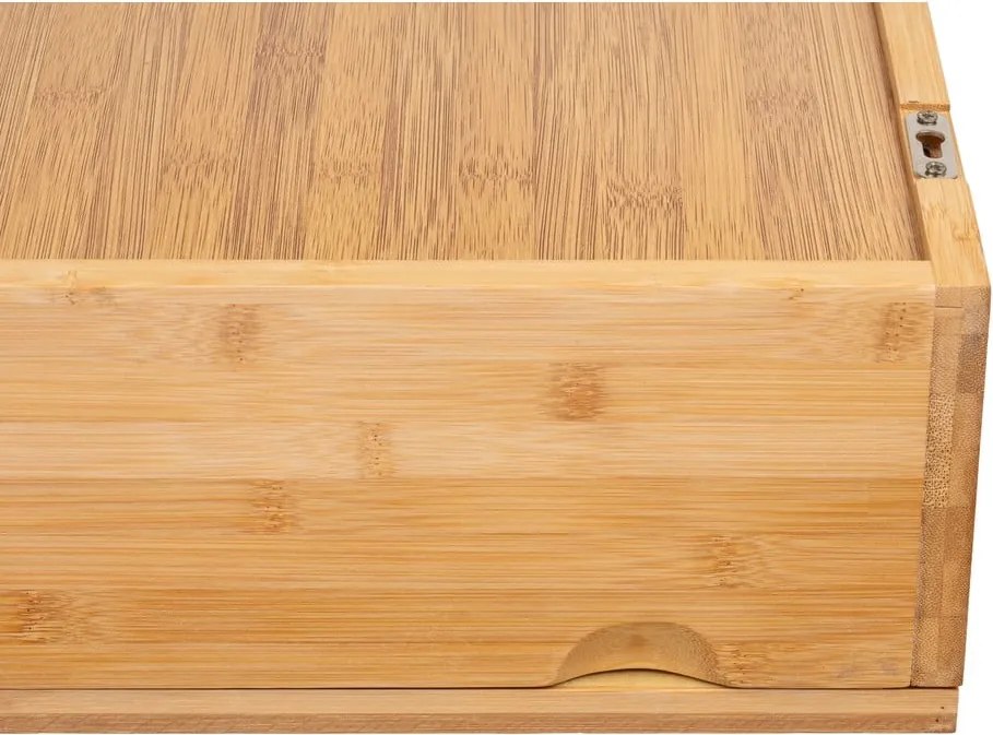 Bambusa fürdőszobai szekrény tükörrel - Wenko