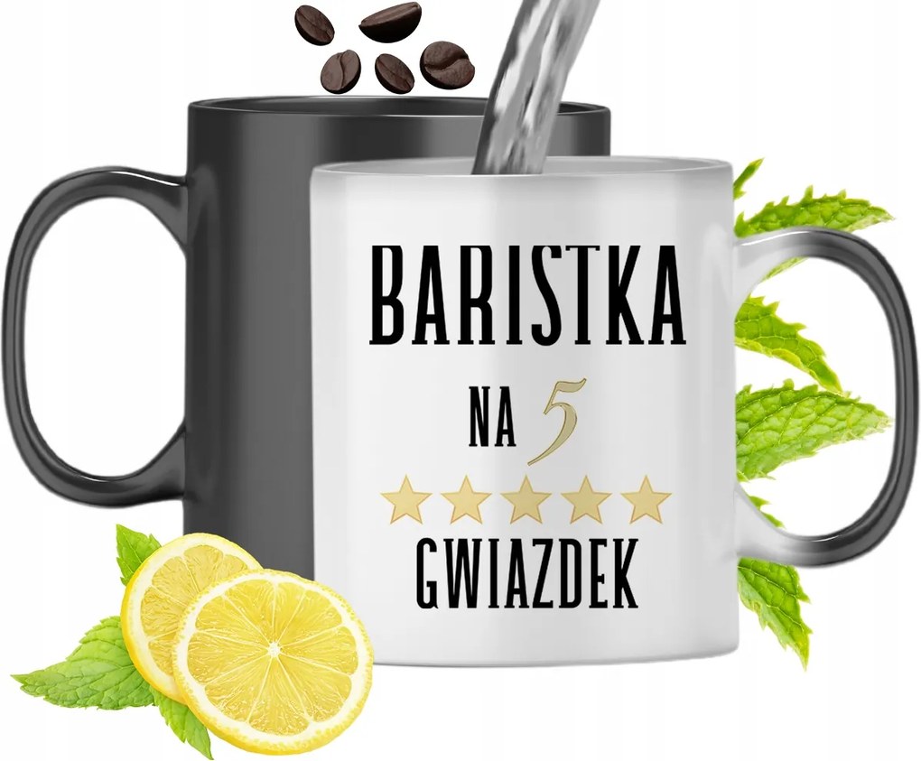 Mágikus Bögre Baristáknak Színváltós Nyomtatott Fényképpel