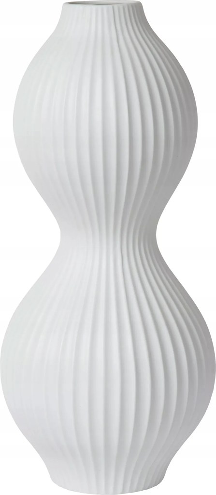 Glamour porcelán asztali lámpa fehér elegáns dekoratív 40 cm Lucide