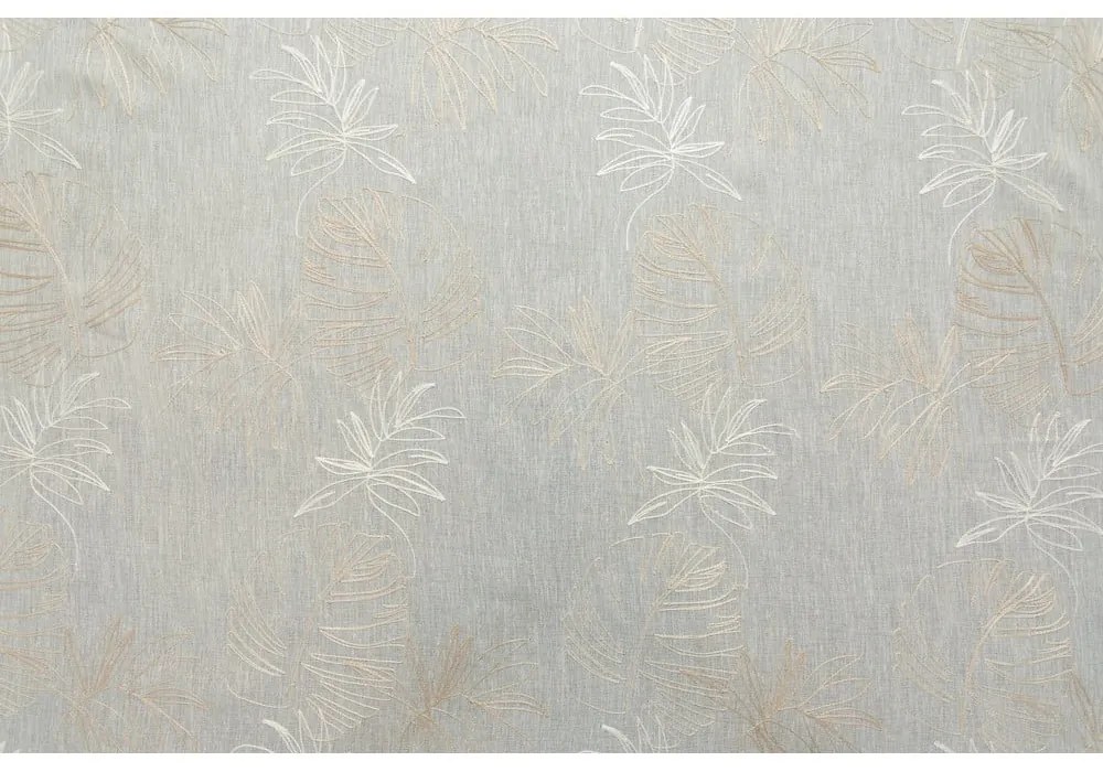 Bézs átlátszó függöny 140x260 cm Cybele – Mendola Fabrics
