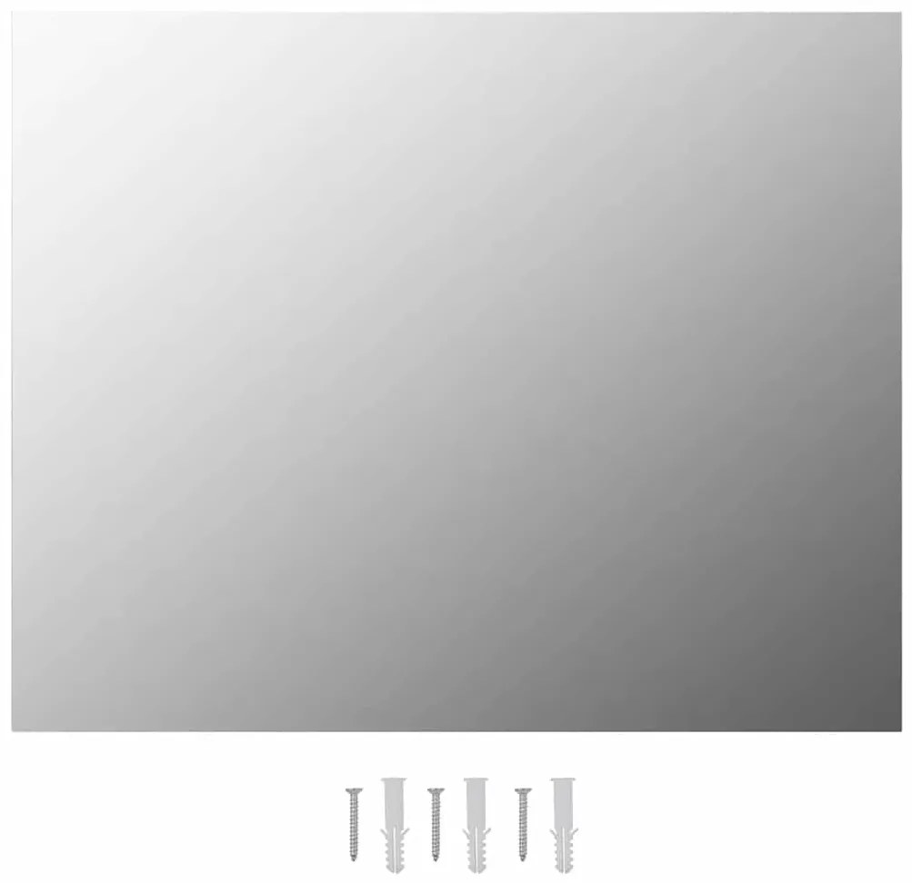 vidaXL keret nélküli üveg tükör 100 x 60 cm