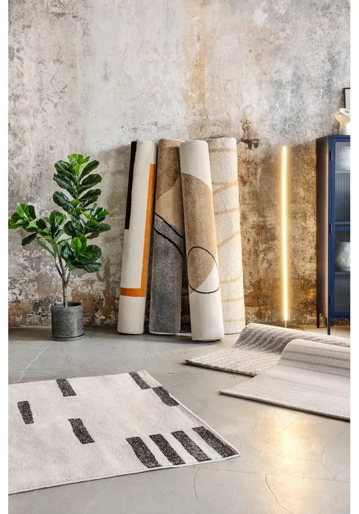 Narancssárga-krémszínű szőnyeg 160x230 cm Linea – Bonami Selection
