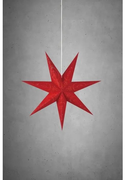 Markslöjd 700120 - Karácsonyi dekoráció ARATORP 1xE14/25W/230V Ø 75 cm piros