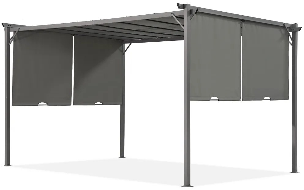 Sevilla Garden Point 3x4m antracit terasz pergola