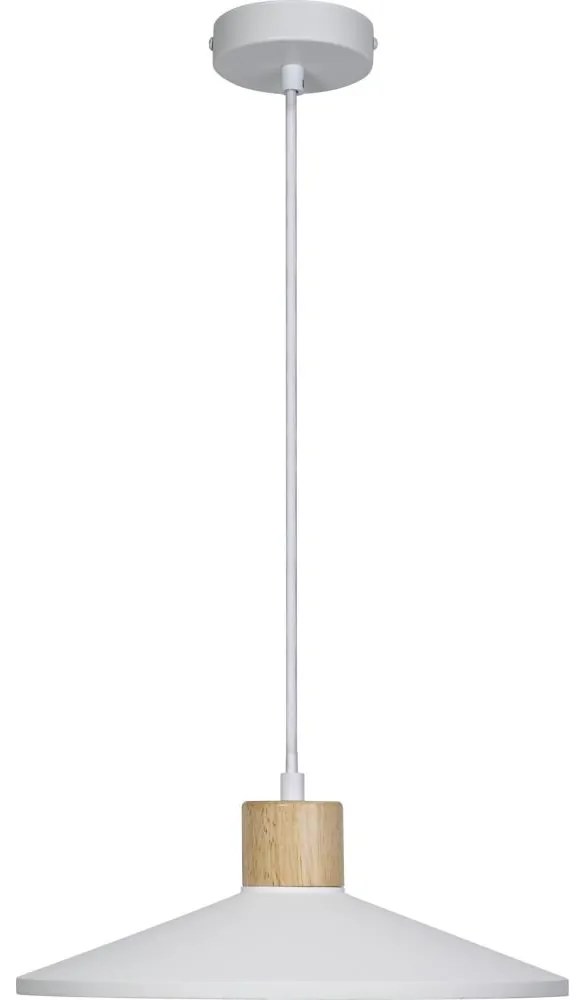 Ledvance - Csillár zsinóron DECOR PLASTER 1xE27/25W/230V átm. 32 cm vakolat fehér