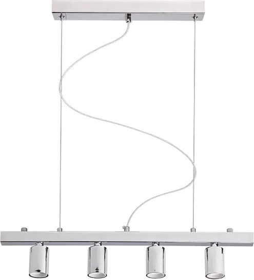 RENDL RALLONG IV függeszték alap króm 230V LED E27 4x15W