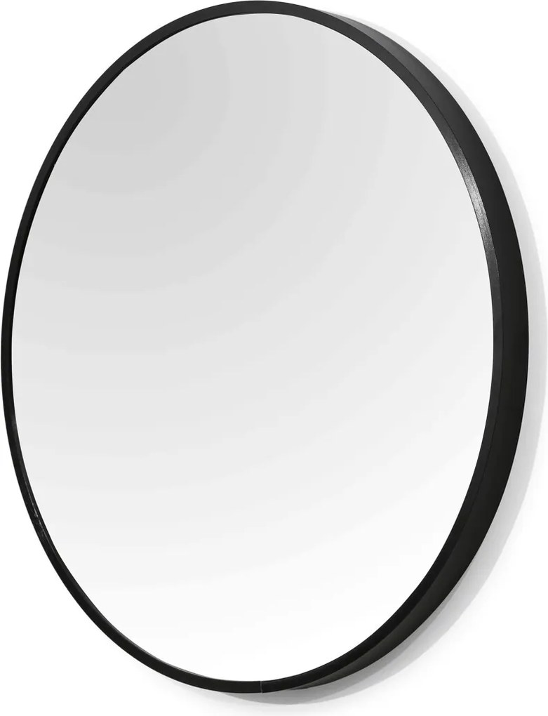 Zrcadlo 60 cm, černé, AZR-V5060 BK