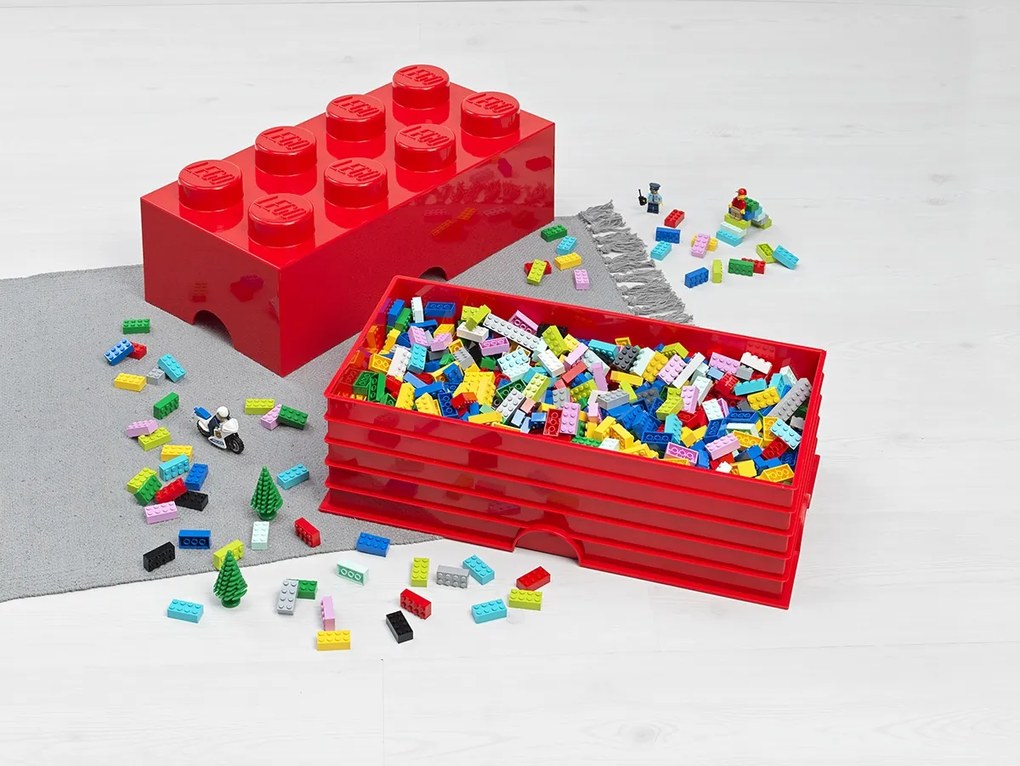 Taroló doboz 8-as, többféle típus - LEGO szín: világos zöld