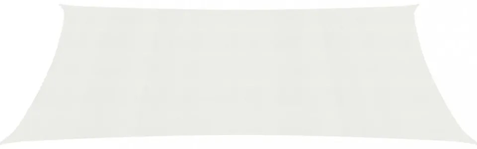 fehér HDPE napvitorla 160 g/m² 2,5 x 4 m