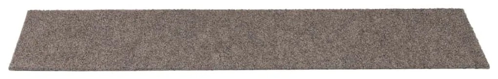 30 db krémszínű lépcsőszőnyeg öntapadós téglalap alakú 76x20 cm