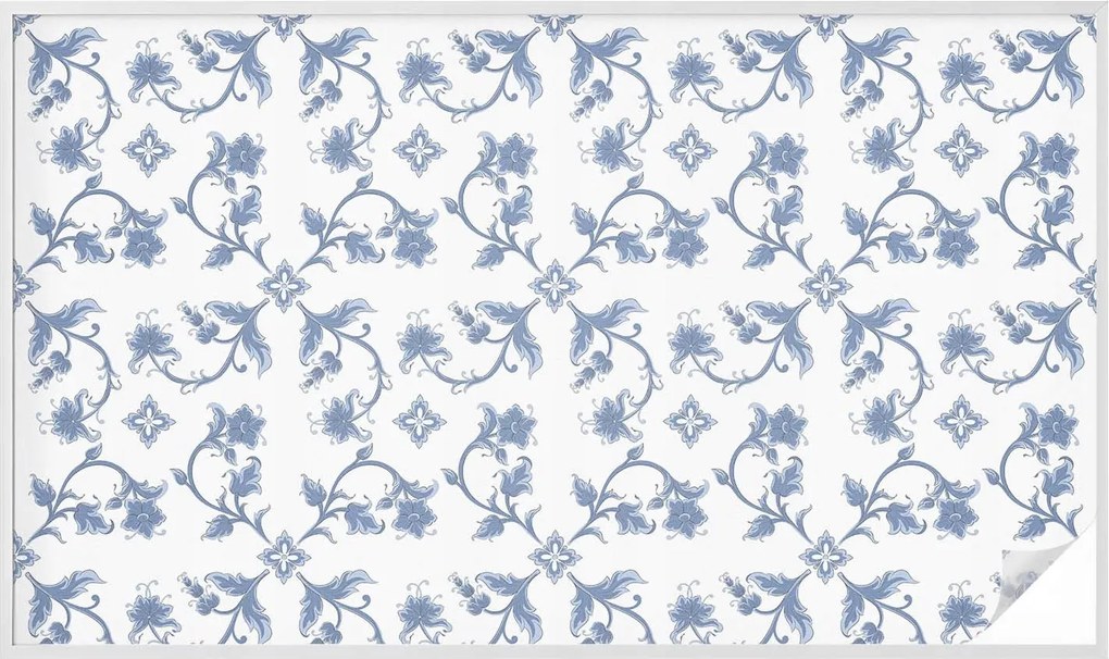 Tejfólia Ablak Védelem és Adatvédelem Virágos dísz 200x116