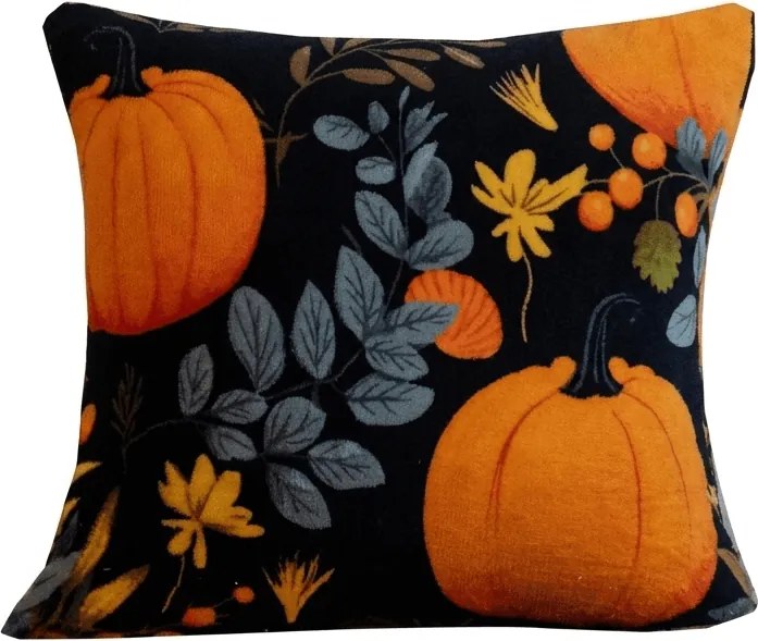 Mikroplüss párnahuzat PUMPKINZA 45x45 cm, színes kivitel