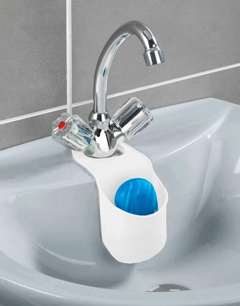 Erga Basic, mosogató szilikon szivacstartó 100x4x195 mm, sárga, ERG-07867