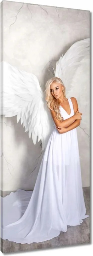 Vászonkép 40x100 Szőke angyal