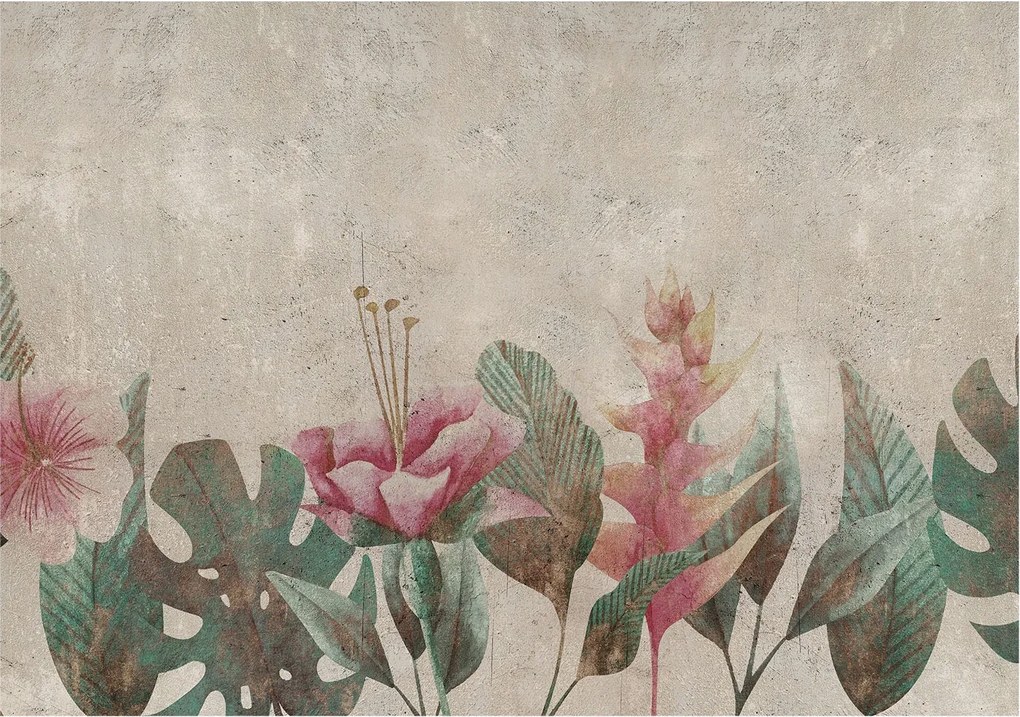 Flizelin tapéta Flizelin Fali Prémium Finom növényvilág 208x146