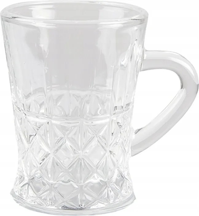 Átlátszó bögre 6x8x8 cm 95 ml 95 ml