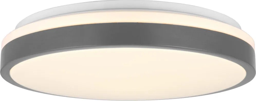 BRILLIANT G99526-63 MINTO Kerek Mennyezeti Lámpa Sötét Szürke LED IP20