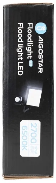 Aigostar - 30W LED reflektor érzékelővel, 230V, 6500K, IP65