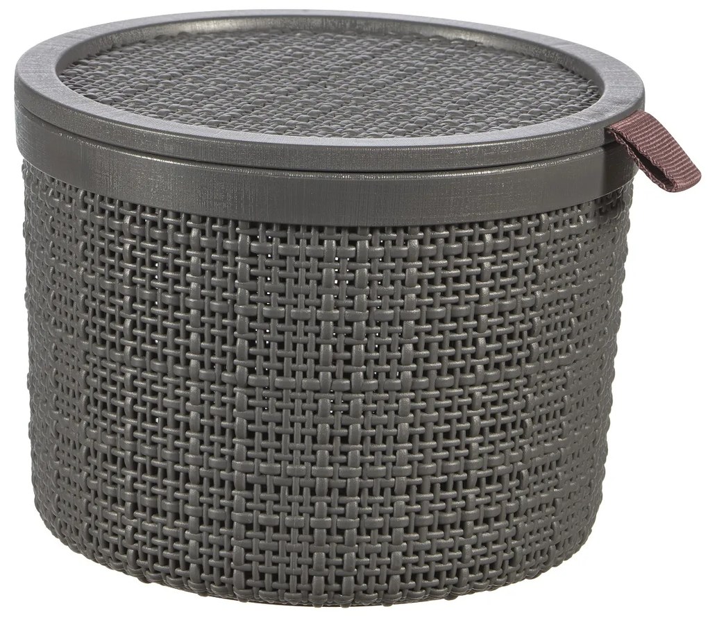 Curver Tárolókosár JUTE XS, szürke