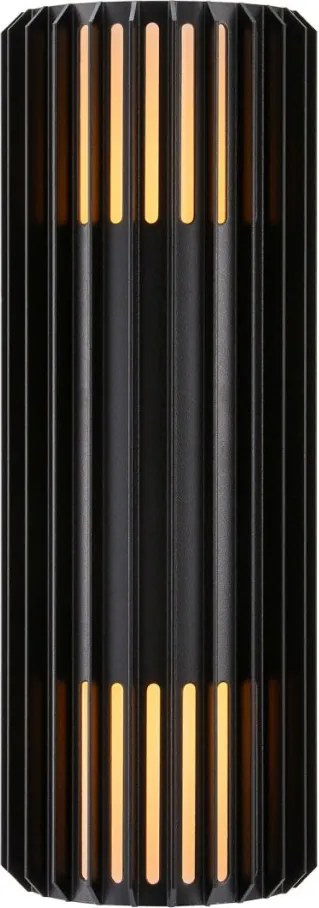 NORDLUX 2418121203 ALUDRA Modern Kültéri Fali Lámpa Fekete E27 IP54