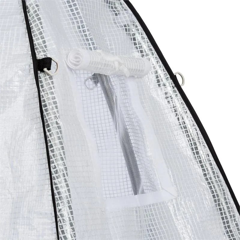 Greenshelter S fóliasátor, teleltető sátor, 130x150cm, acél csövek Ø25mm, PVC