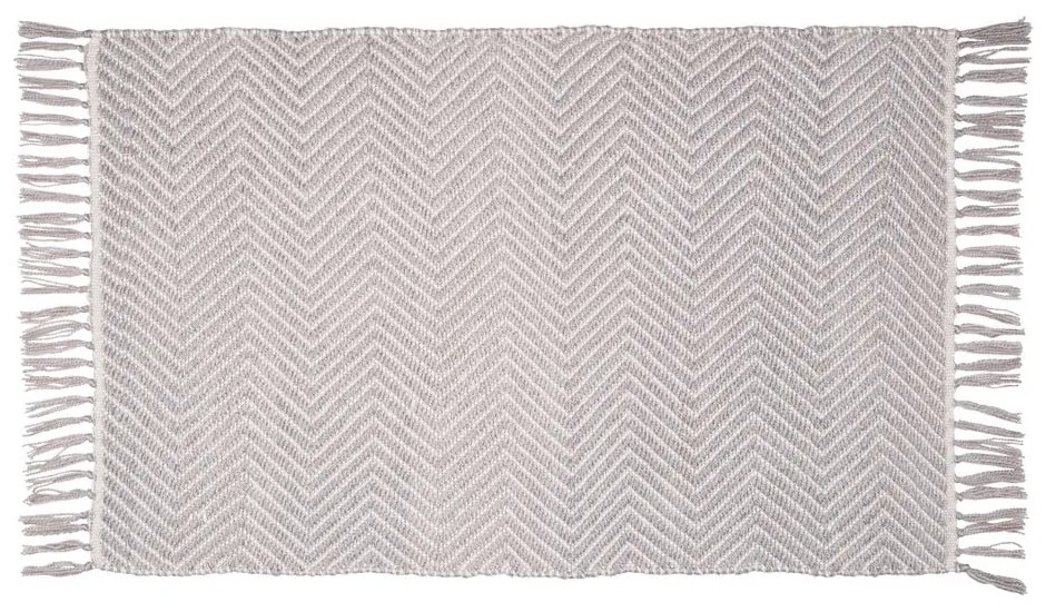 Gata szürke újrahasznosított műanyag fürdőszobai kilépő, 50 x 80 cm - Wenko