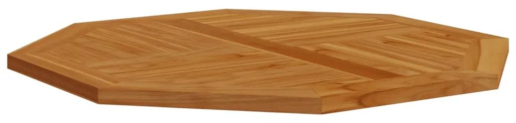 tömör tíkfa nyolcszögletű asztallap 90 x 90 x 2,5 cm