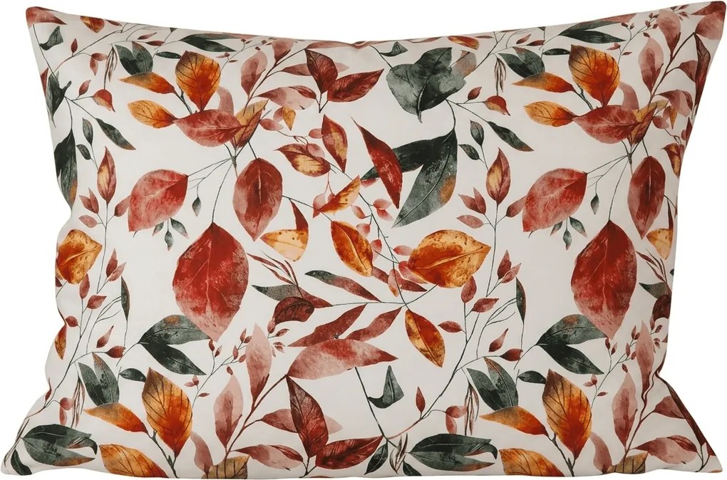 Mikroszálas párnahuzat AUTUMN LEAVES 50x70 cm, színes