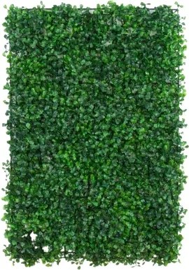 Növényi Dekorációs Panel Zöld Falú Műsövény Szőnyeg 40x60cm