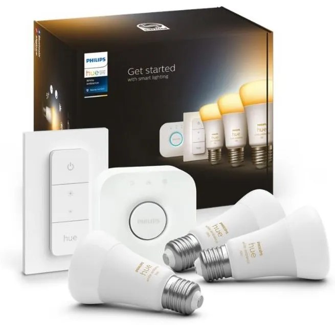 Philips Kezdőkészlet Philips Hue WA 3xE27/8W 2200-6500K + csatlakozó berendezés P4635