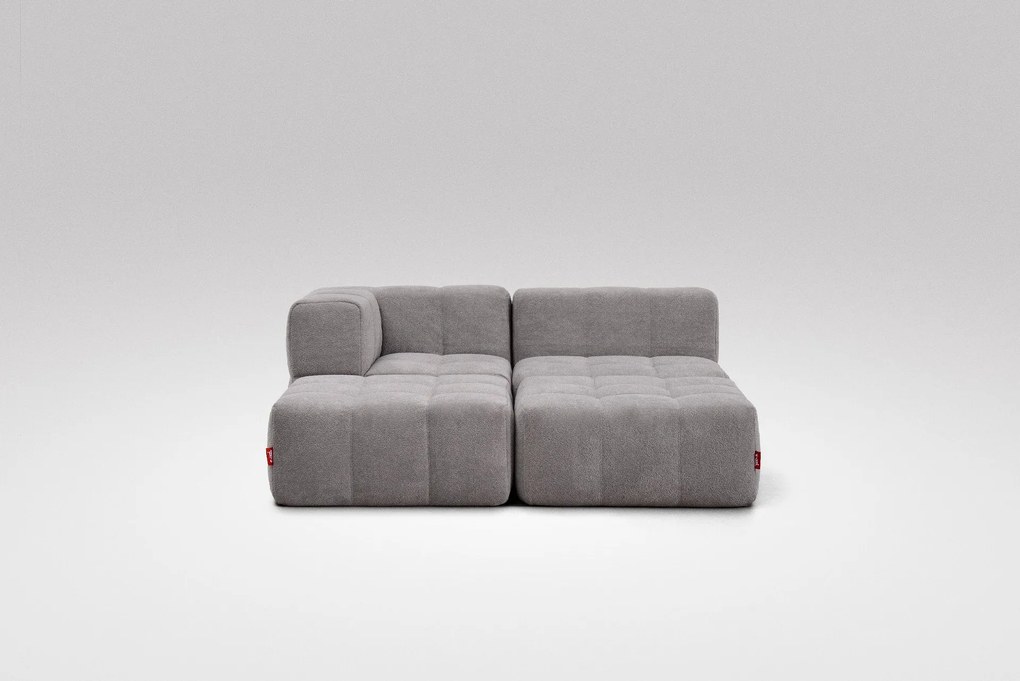4 Teiliges Modulares Sofa – Grau