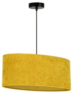 Duolla - Csillár zsinóron OVAL 1xE27/15W/230V barna