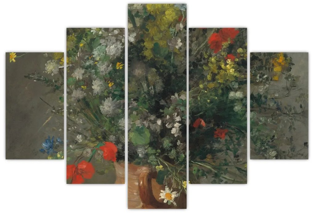 Kép - Auguste Renoir,  Flowers in a Vase, reprodukciók (150x105 cm)