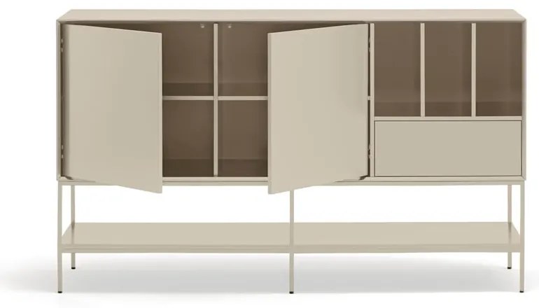 Krémszínű komód 166x98x45 cm Platt – Teulat