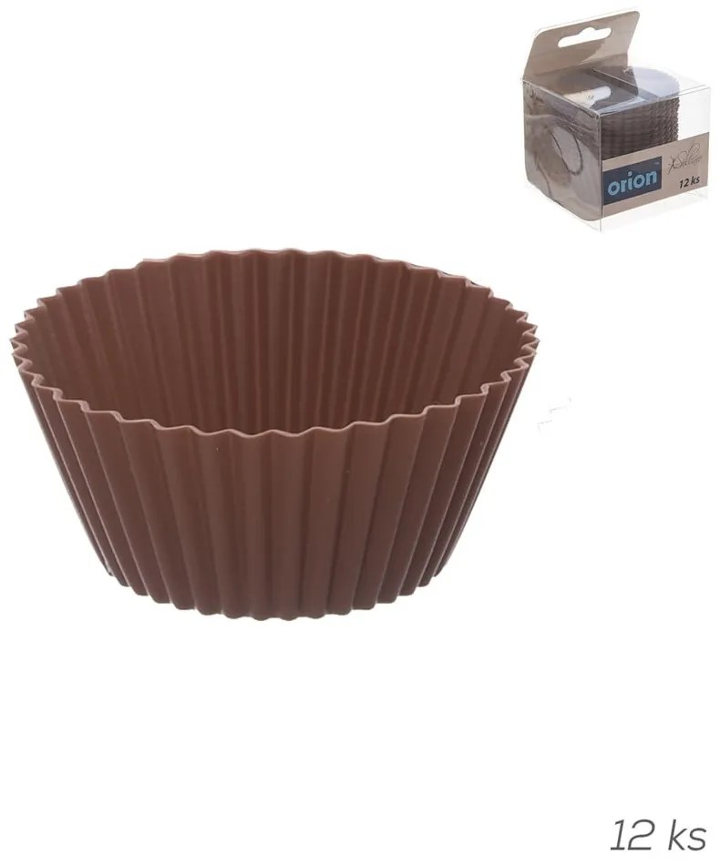 Szilikon muffin sütőforma szett 12 db-os ø 5,5 cm – Orion