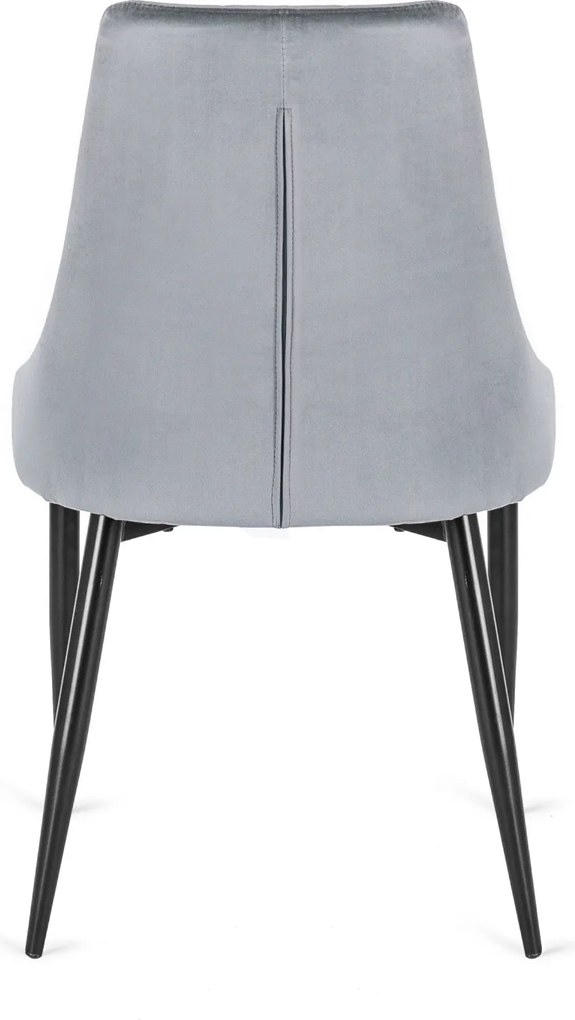 CORK szék, szürke, velúr