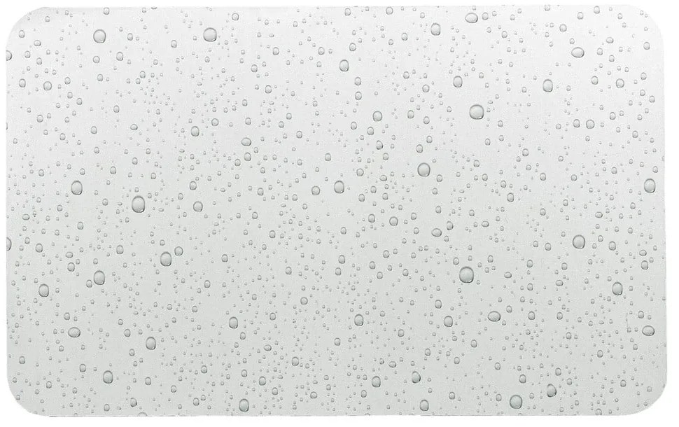 Világosszürke fürdőszobai kilépő 50x120 cm Splash – douceur d'intérieur