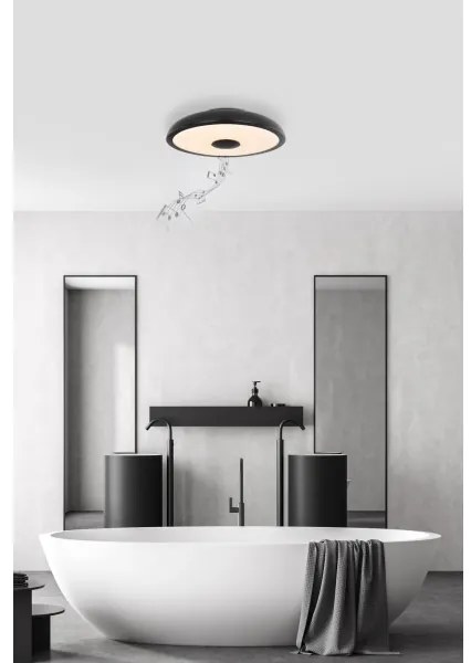 Globo - LED RGB Fürdőszobai lámpa hangszóróval RAFFY LED/18W/230V IP44 + távirányító