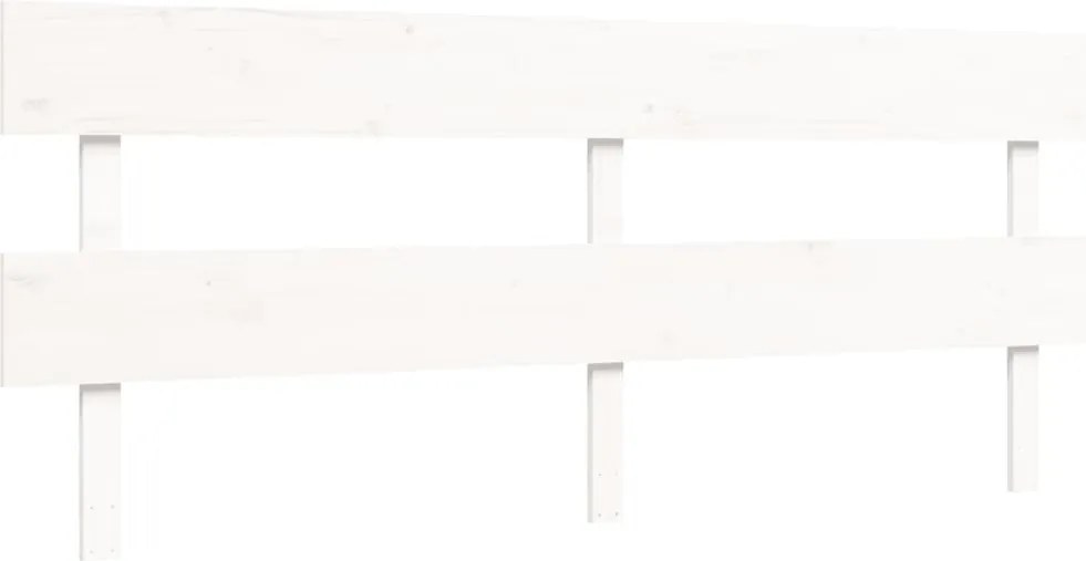 Tömör fa ágykeret fejtámlával 200 x 200 cm